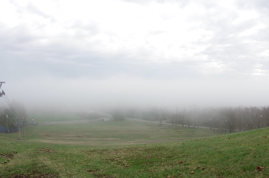霧がかかった様子の写真