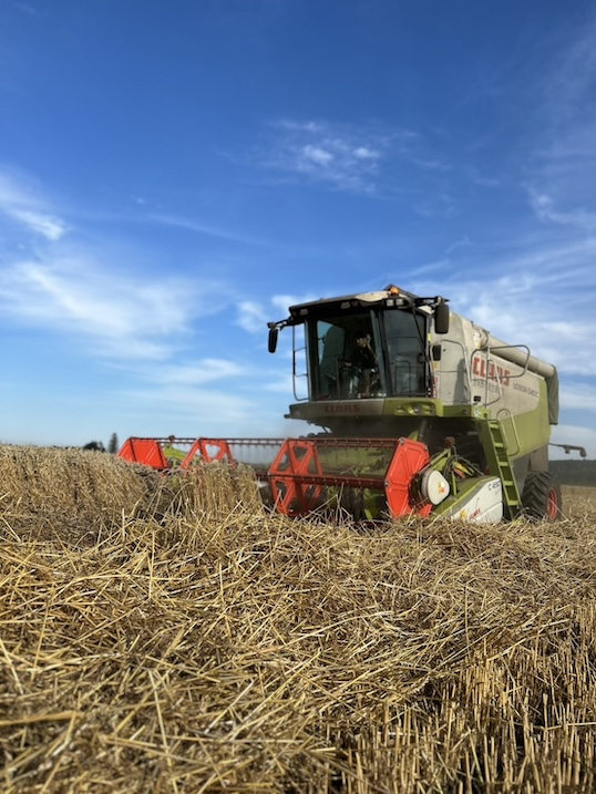 トラクターの写真